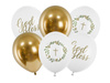 Balony lateksowe God Bless białe 30 cm 6 szt.