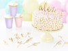 Toppery Alfabet złote 9,5-12 cm 53 szt.