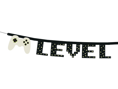 Baner ''Level up'', 2.5 m, mix