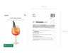 Balon foliowy Drink 34 x 100 cm