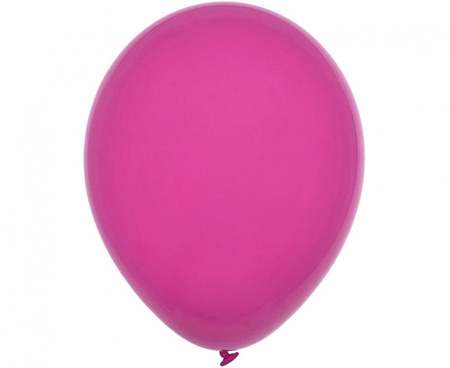 Balony lateksowe Decomex 11" pastel fuksja na przyjęcie