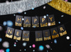 Baner Happy New Year, 135x16,5 cm