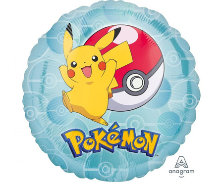 Balon foliowy 18 cali CIR - Pokemon