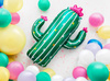 Balon foliowy Kaktus zielony 60 x 82 cm