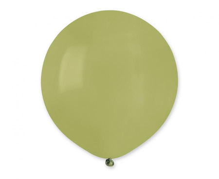 Balony G19 pastel 19" - Olive green 098 / 25 szt.