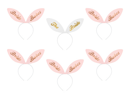 Opaski Bride Squad, 29x25 cm (1 op. / 6 szt.)