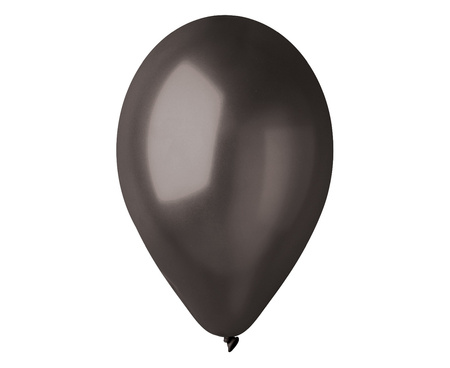 Balony GM110 metal 12" - czarne 65/ 100 szt.