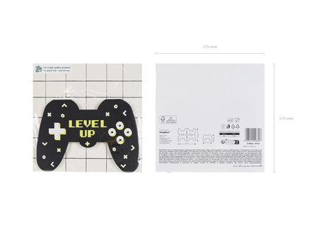 Serwetki papierowe Gamepad 11,5 x 16 cm 12 szt.