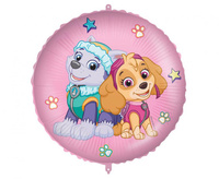 #PBF Balon foliowy 18" Paw Patrol Skye And Everest