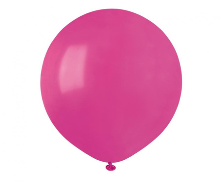 Balony G150 pastel 19" - ciemnoróżowe 07/ 50 szt.