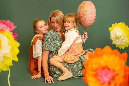 Balon foliowy Dla kochanej mamy 45 cm