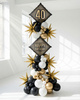 Balon foliowy 40 urodziny Happy 40 Birthday 46 x 46 cm