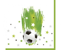 Serwetki papierowe Football with a star, 33 x 33 cm,  20 szt.