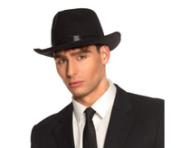 Kapelusz Mafia, czarny