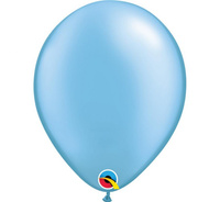 Balon QL 11", metalik niebieski / 25 szt.