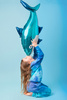 Balon foliowy Rekin niebieski 102 x 62 cm