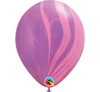 Balon QL 11", pastel agat różowy / 25 szt.