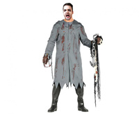 Strój Przeraźliwy złoczyńca Halloween dla dorosłych rozm. uniw.