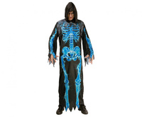 Strój Ponury Szkielet Halloween dla dorosłych rozm. uniw.