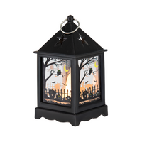 Latarenka LED Duch i nietoperz Halloween 12 cm