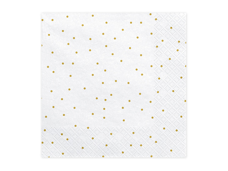 Serwetki papierowe Kropeczki 33 x 33 cm 20 szt.