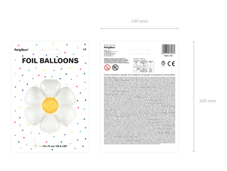 Balon foliowy Stokrotka 97 x 103 cm