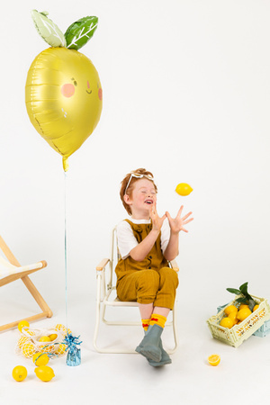 Balon foliowy Cytrynka 50 x 75 cm