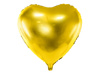 Balon foliowy Serce złoty 45 cm