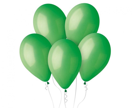 Balony G120 pastel 13" - zielone 12