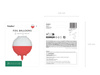 Balon foliowy Flaga Polski 35 cm