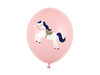 Balony lateksowe Konik Pale Pastel różowe 30 cm 6 szt.