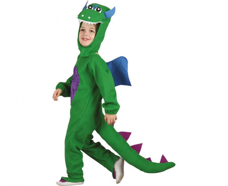 Zestaw dla dzieci Dinozaur (kaptur, kombinezon, skrzydła), rozm. 92/104 cm