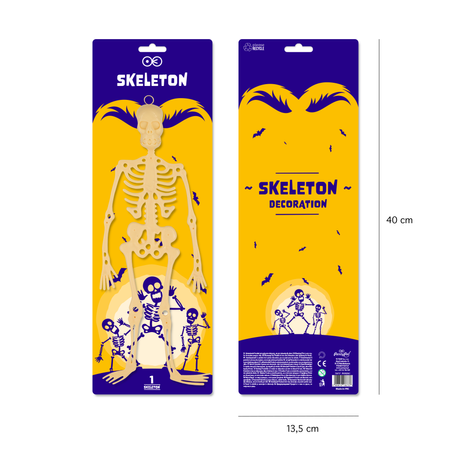 Wiszący szkielet Halloween
