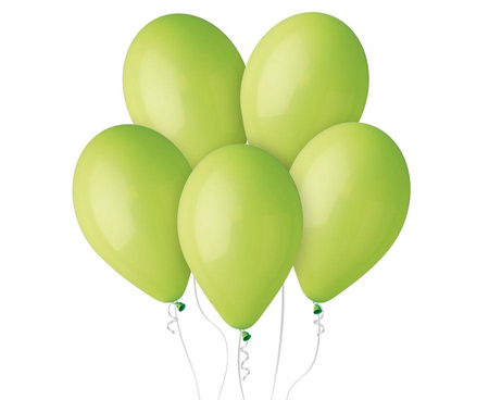 Balony G110 pastel 12" - pistacjowe 11