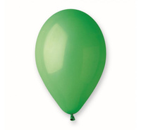 Balony G90 pastel 10" - zielone 12/ 100 szt.