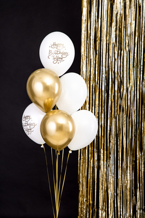 Balony 30 cm, Happy Birthday To You, Pastel Pure White (1 op. / )