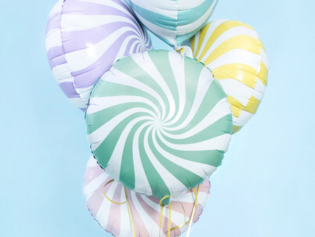Balon foliowy Cukierek miętowy 35 cm