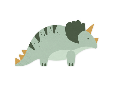 Serwetki papierowe Triceratops 18 x 10 cm 12 szt.