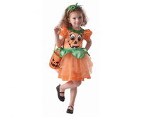 Strój Dynia sukienka Halloween dla dzieci rozm. 92/104 cm