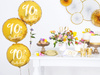 Balon foliowy 90 urodziny 90th Birthday złoty 45 cm