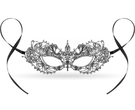 Maseczka ażurowa "Srebrna magia"