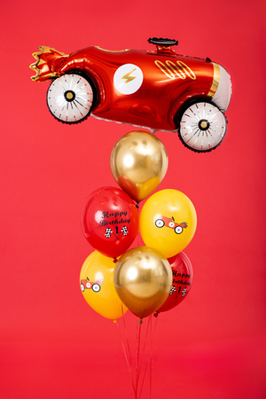Balon lateksowy Happy Birthday mix 30 cm