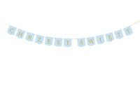 Baner Chrzest Święty jasnoniebieski 2 m