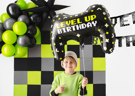 Balon foliowy Gamepad 72 x 52 cm