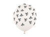 Balony 30 cm, Kokardki, Pastel Off-white (1 op. / 6 szt.)