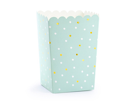 Pudełka na popcorn 7 x 7 x 12,5 cm 6 szt.