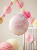 Balon foliowy Powitanie dziecka pastylka Witaj w Domu jasnoróżowy 35 x 35 cm