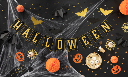 Konfetti Halloween Dynie pomarańczowe 15g