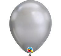 Balon QL 11", chrom srebrny / 100 szt.