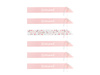 Szarfy Bride to be i Bridesmaid, mix, 76cm (1 op. / 6 szt.)